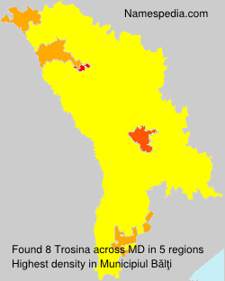 Surname Trosina in Moldova Surname Trosina in Moldova