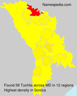 Surname Tuchila in Moldova Surname Tuchila in Moldova