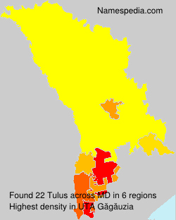 Surname Tulus in Moldova Surname Tulus in Moldova