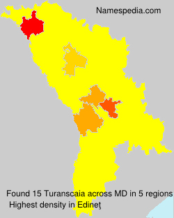 Surname Turanscaia in Moldova Surname Turanscaia in Moldova