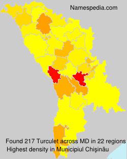 Surname Turculet in Moldova Surname Turculet in Moldova
