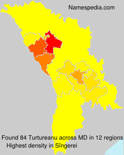 Surname Turtureanu in Moldova Surname Turtureanu in Moldova