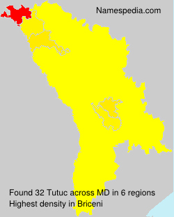 Surname Tutuc in Moldova Surname Tutuc in Moldova