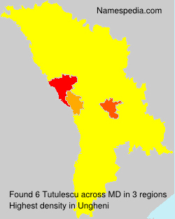 Surname Tutulescu in Moldova Surname Tutulescu in Moldova