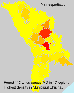 Surname Uncu in Moldova Surname Uncu in Moldova