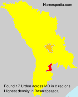 Surname Urdea in Moldova Surname Urdea in Moldova