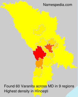 Surname Varanita in Moldova