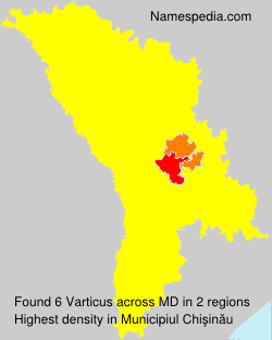 Surname Varticus in Moldova Surname Varticus in Moldova