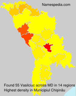 Surname Vasilciuc in Moldova
