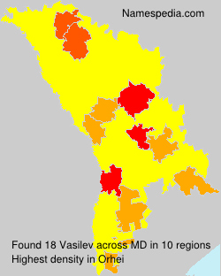 Surname Vasilev in Moldova Surname Vasilev in Moldova