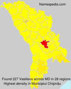 Surname Vasilieva in Moldova Surname Vasilieva in Moldova