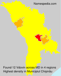 Surname Vdovin in Moldova Surname Vdovin in Moldova