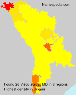 Surname Viscu in Moldova Surname Viscu in Moldova