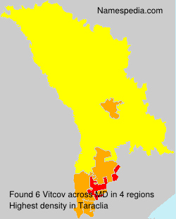 Surname Vitcov in Moldova Surname Vitcov in Moldova