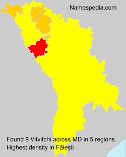 Surname Vitvitchi in Moldova Surname Vitvitchi in Moldova