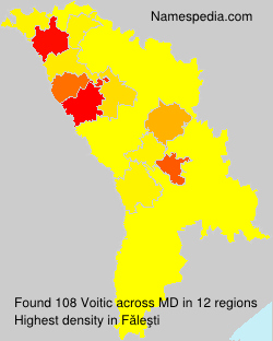 Surname Voitic in Moldova Surname Voitic in Moldova