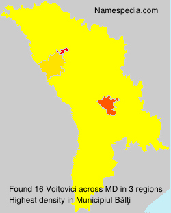 Surname Voitovici in Moldova Surname Voitovici in Moldova