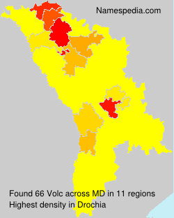 Surname Volc in Moldova Surname Volc in Moldova
