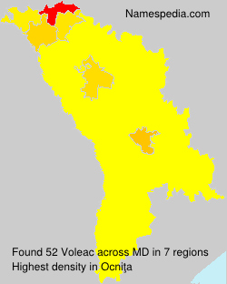 Surname Voleac in Moldova Surname Voleac in Moldova