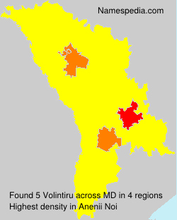 Surname Volintiru in Moldova Surname Volintiru in Moldova