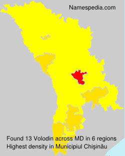 Surname Volodin in Moldova Surname Volodin in Moldova