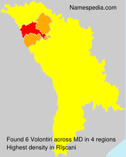 Surname Volontiri in Moldova Surname Volontiri in Moldova