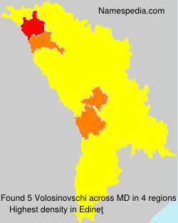 Surname Volosinovschi in Moldova Surname Volosinovschi in Moldova