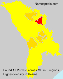 Surname Vudvud in Moldova Surname Vudvud in Moldova
