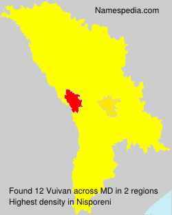 Surname Vuivan in Moldova Surname Vuivan in Moldova