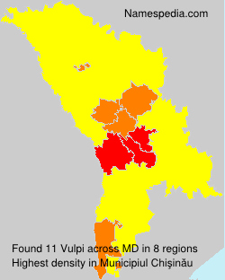 Surname Vulpi in Moldova Surname Vulpi in Moldova
