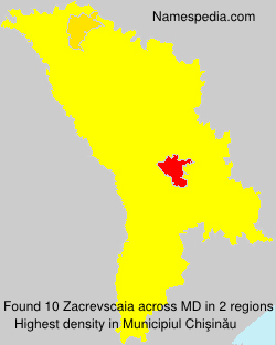 Surname Zacrevscaia in Moldova Surname Zacrevscaia in Moldova