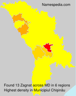 Surname Zagnat in Moldova Surname Zagnat in Moldova