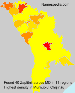 Surname Zaplitnii in Moldova Surname Zaplitnii in Moldova
