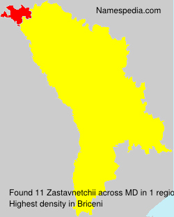 Surname Zastavnetchii in Moldova Surname Zastavnetchii in Moldova