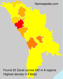 Surname Zavat in Moldova Surname Zavat in Moldova