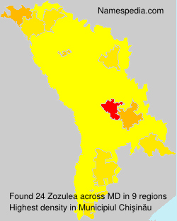 Surname Zozulea in Moldova Surname Zozulea in Moldova
