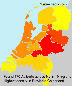 Surname Aalberts in Netherlands Surname Aalberts in Netherlands