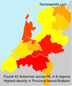 Surname Ackerman in Netherlands Surname Ackerman in Netherlands