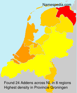 Surname Addens in Netherlands Surname Addens in Netherlands
