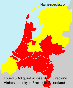Surname Adiguzel in Netherlands Surname Adiguzel in Netherlands