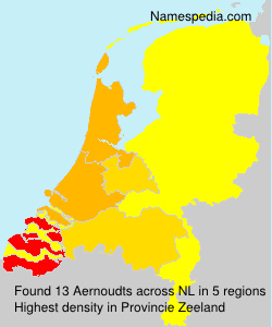Surname Aernoudts in Netherlands Surname Aernoudts in Netherlands