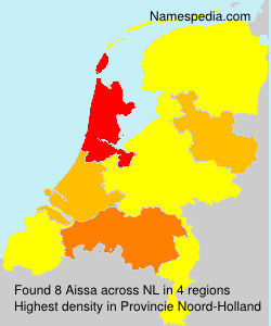 Surname Aissa in Netherlands Surname Aissa in Netherlands