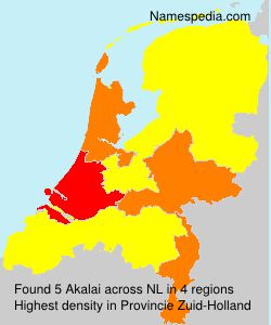 Surname Akalai in Netherlands