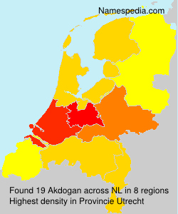 Surname Akdogan in Netherlands Surname Akdogan in Netherlands