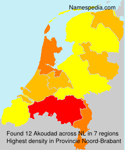 Surname Akoudad in Netherlands Surname Akoudad in Netherlands