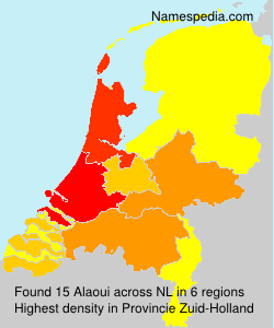 Surname Alaoui in Netherlands Surname Alaoui in Netherlands