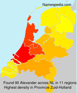 Surname Alexander in Netherlands