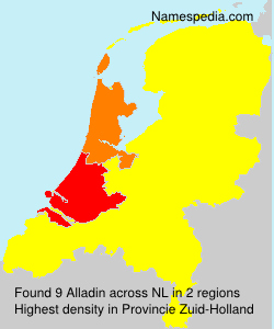 Surname Alladin in Netherlands Surname Alladin in Netherlands