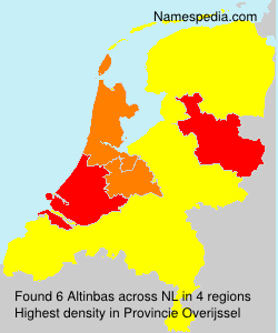 Surname Altinbas in Netherlands Surname Altinbas in Netherlands