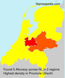 Surname Altunsoy in Netherlands Surname Altunsoy in Netherlands